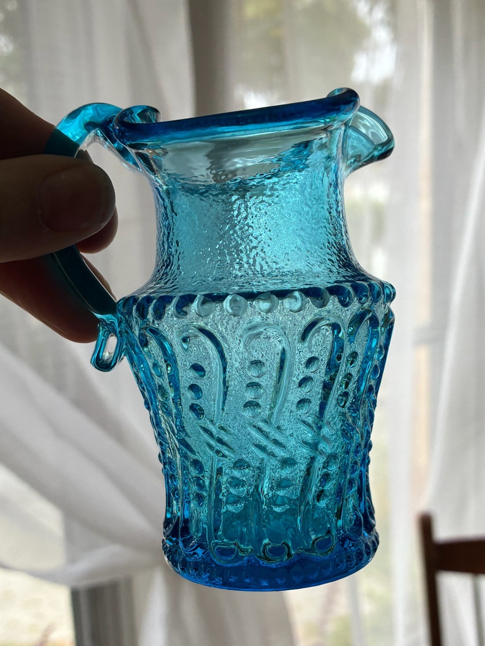 Vintage Kanawha Glass Pitcher